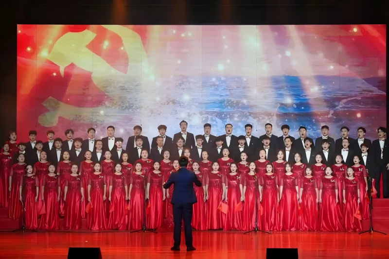 青春心向党 挺膺新担当 | 我校举办纪念“一二·九”运动90周年合唱比赛