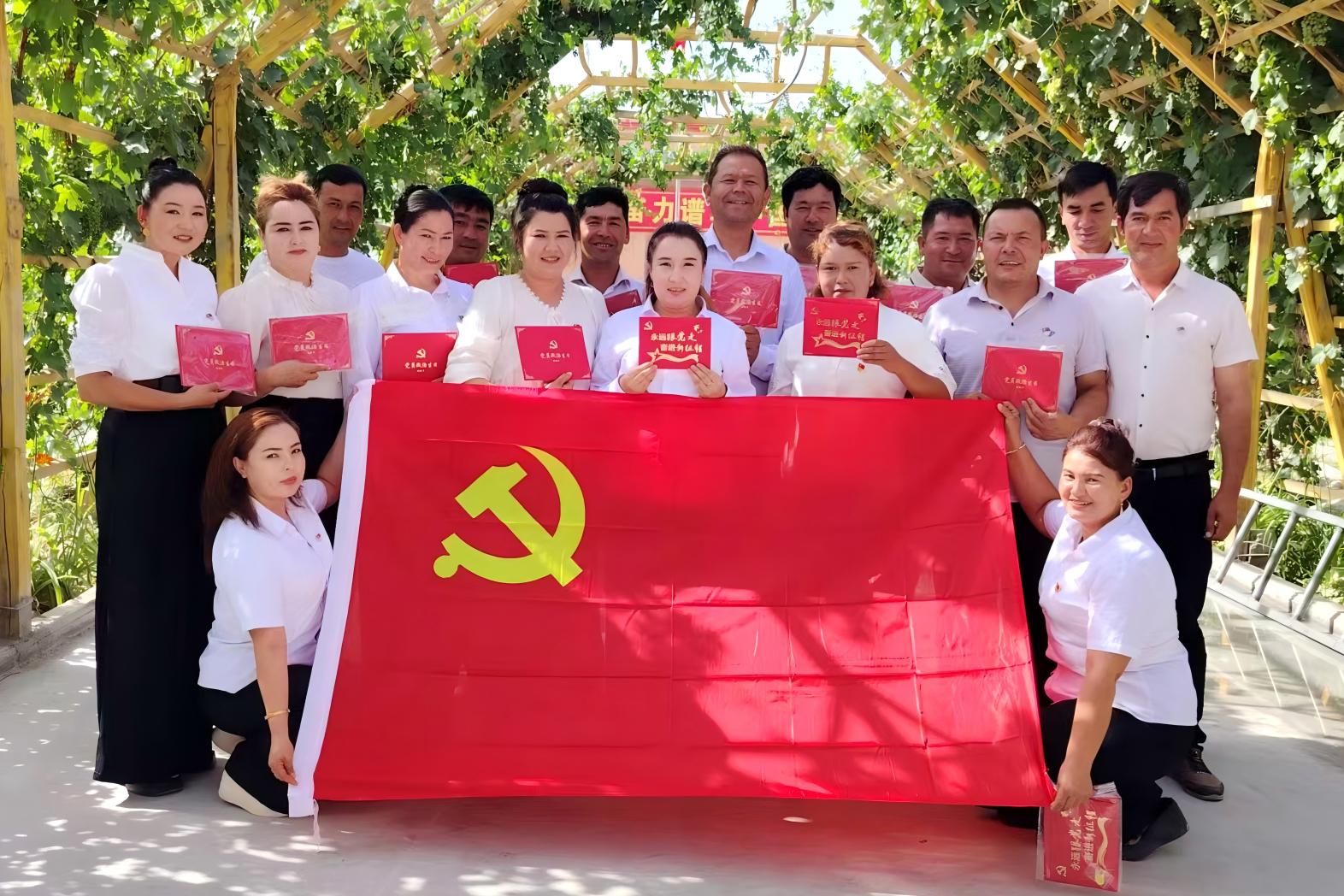我校驻叶城县各工作队开展庆祝中国共产党成立105周年系列主题活动
